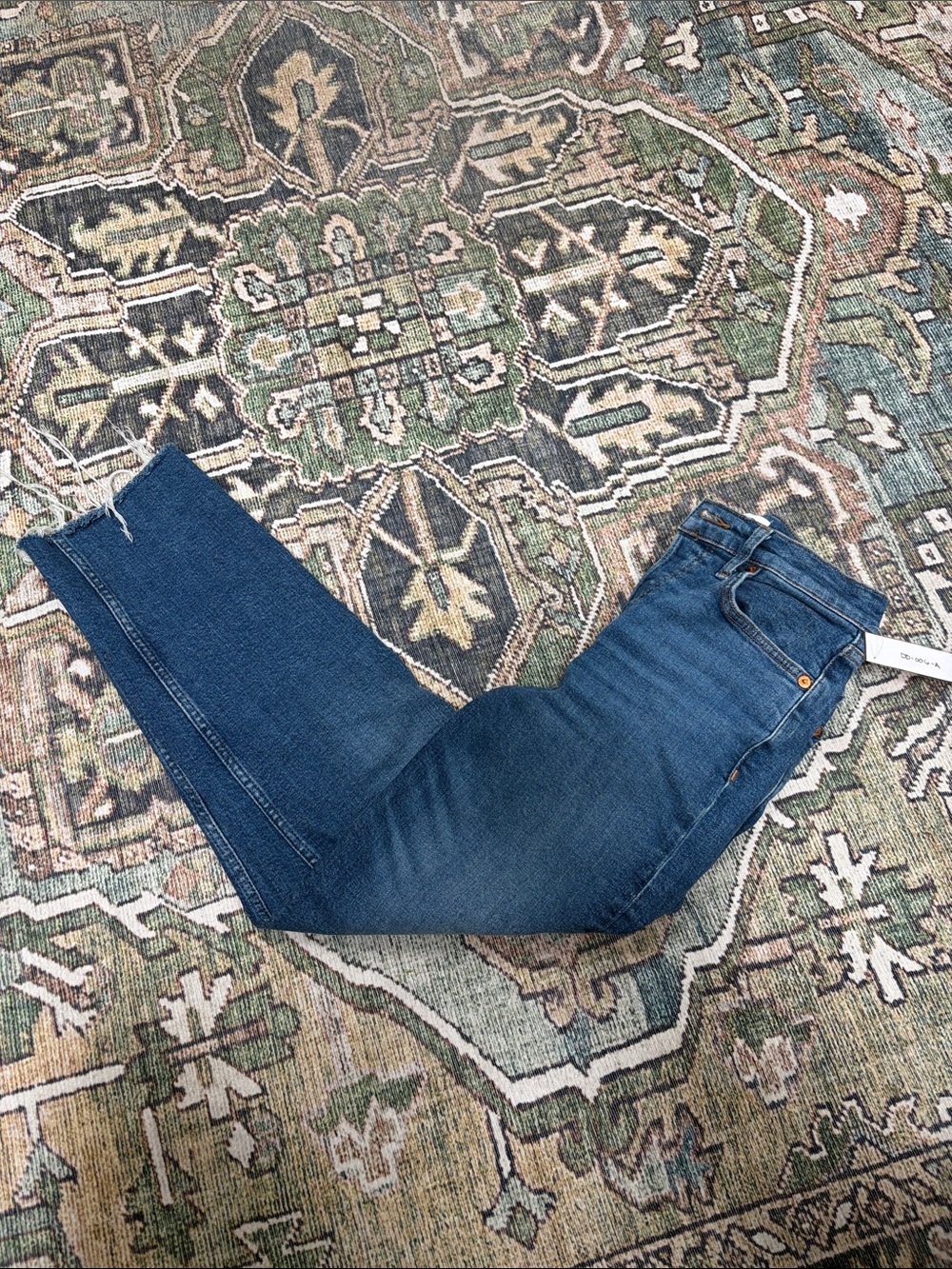 Re/Done High Rise 70's Stove Pipe Jeans